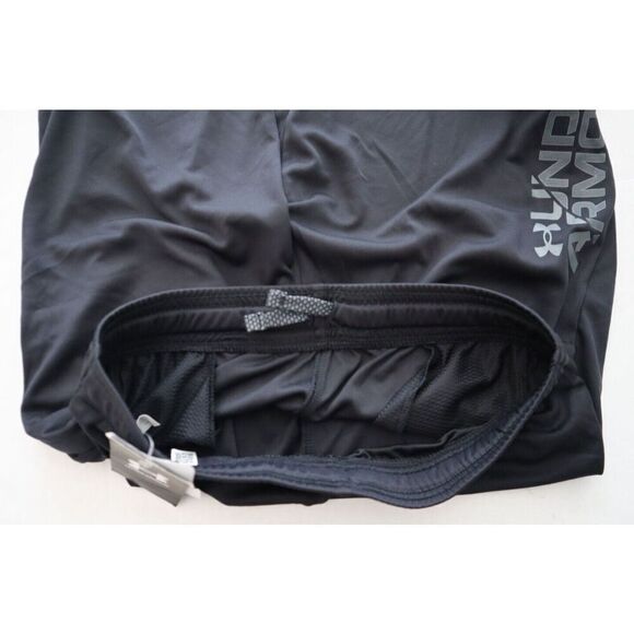 Under Armour 1361818-002 Boy's Sz L Black/Gray UA Prototype 2.0 Wordmark Shorts - Picture 5 of 9